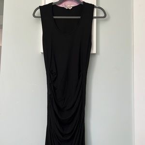 Maternity Midi Length Jersey Body Con Dress- Size S